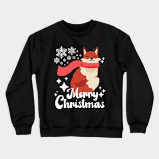 Foxy Christmas Crewneck Sweatshirt